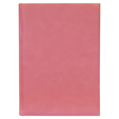 7" x 9 3/4" Leather Journal with Lined Notepad