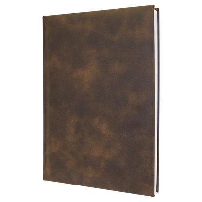 Leather Journal with Lined Notepad