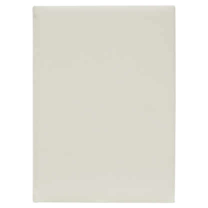 7" x 9 3/4" Leather Journal with Lined Notepad