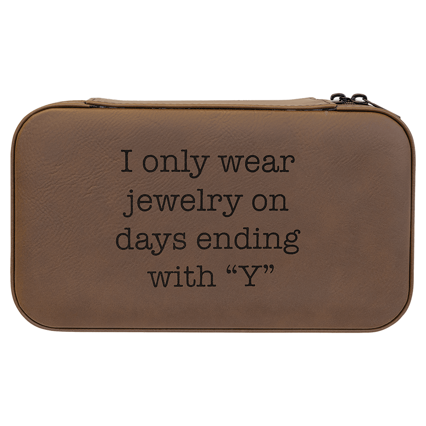 7 1/2" X 4 1/2" Leather Jewelry Box