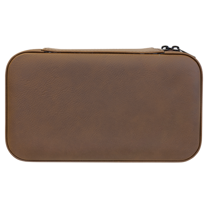 7 1/2" X 4 1/2" Leather Jewelry Box