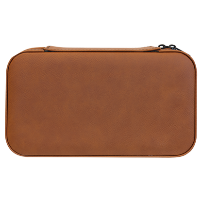 7 1/2" X 4 1/2" Leather Jewelry Box