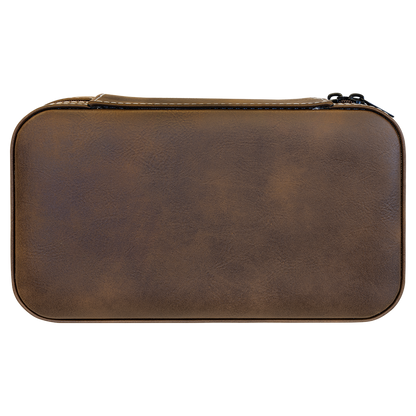 7 1/2" X 4 1/2" Leather Jewelry Box