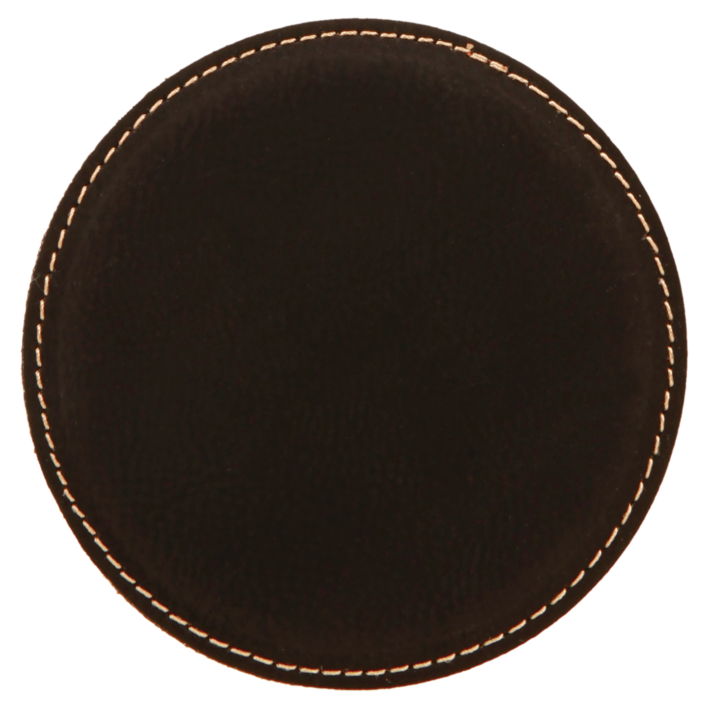 Round Leatherette Coaster