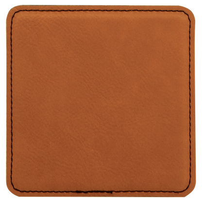 Square Leatherette Coaster