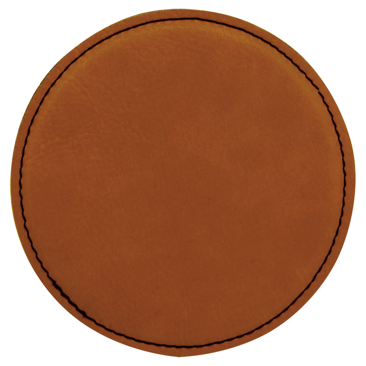 Round Leatherette Coaster