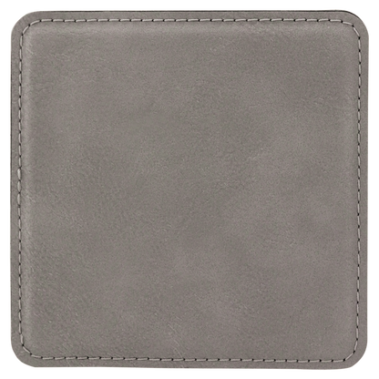 Square Leatherette Coaster