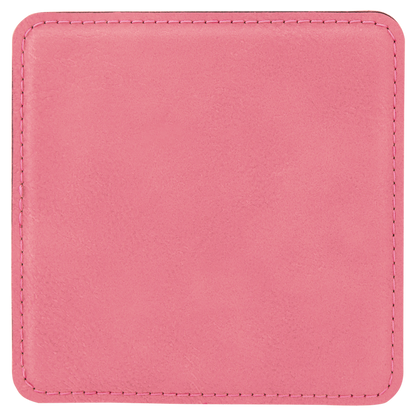 Square Leatherette Coaster