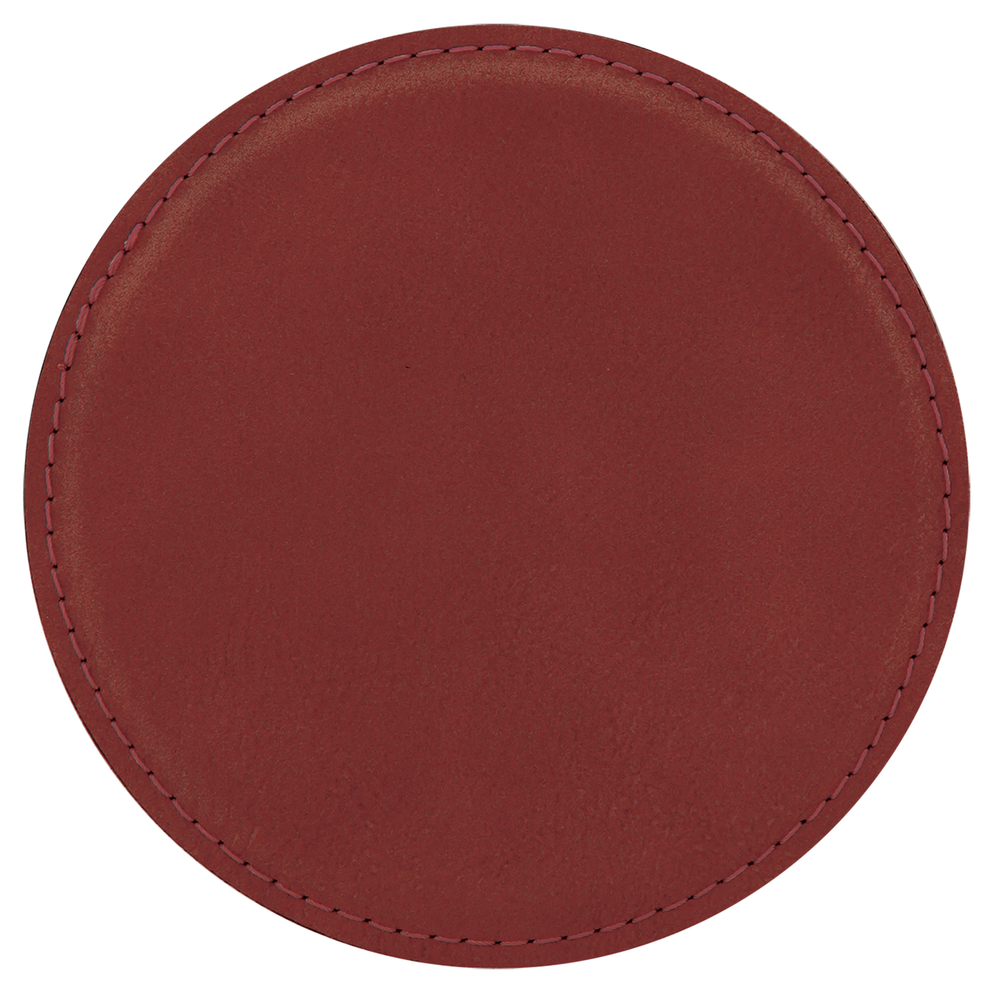 Round Leatherette Coaster