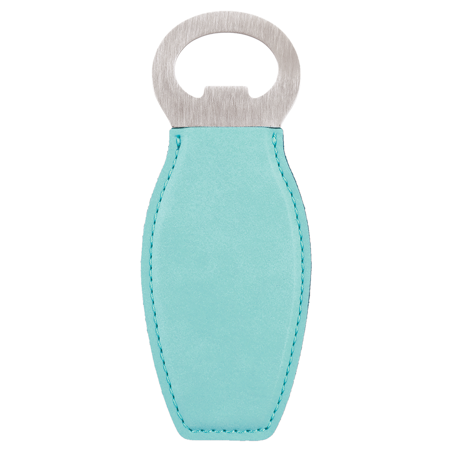 Teal Bottle Opener with magnet