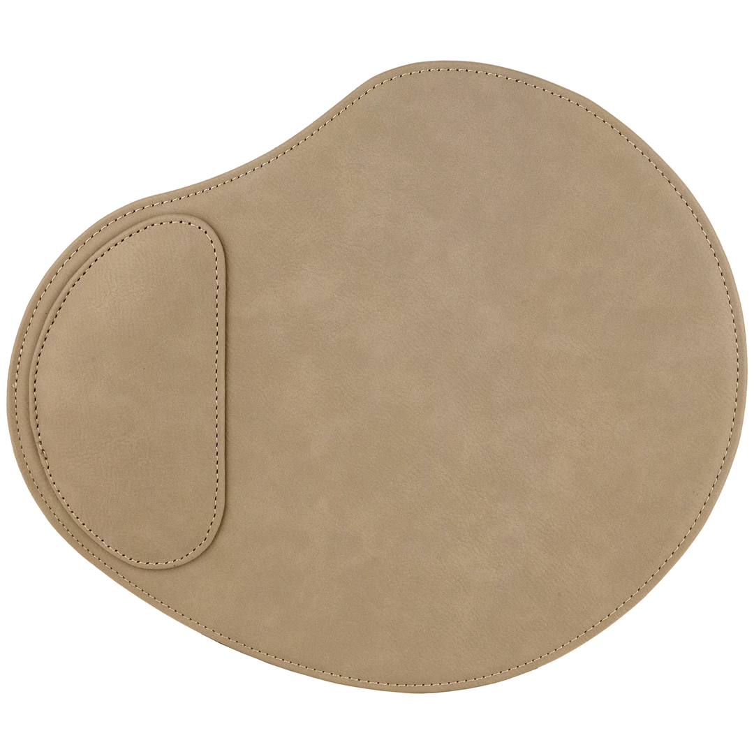 9" x 10 1/4" Laserable Leatherette Mouse Pad