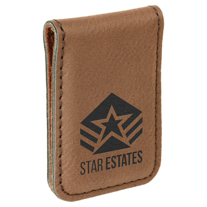 Leather Money Clip
