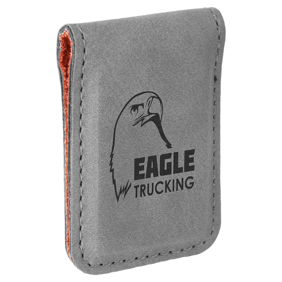 Leather Money Clip