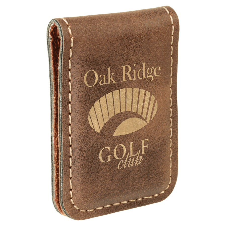 Leather Money Clip