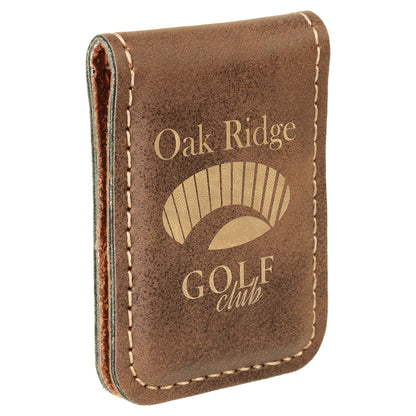 Leather Money Clip