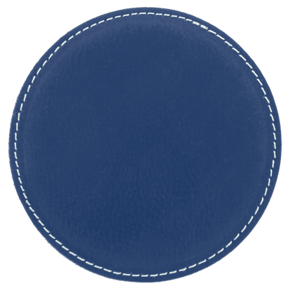 Round Leatherette Coaster