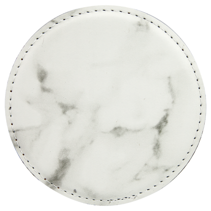 Round Leatherette Coaster