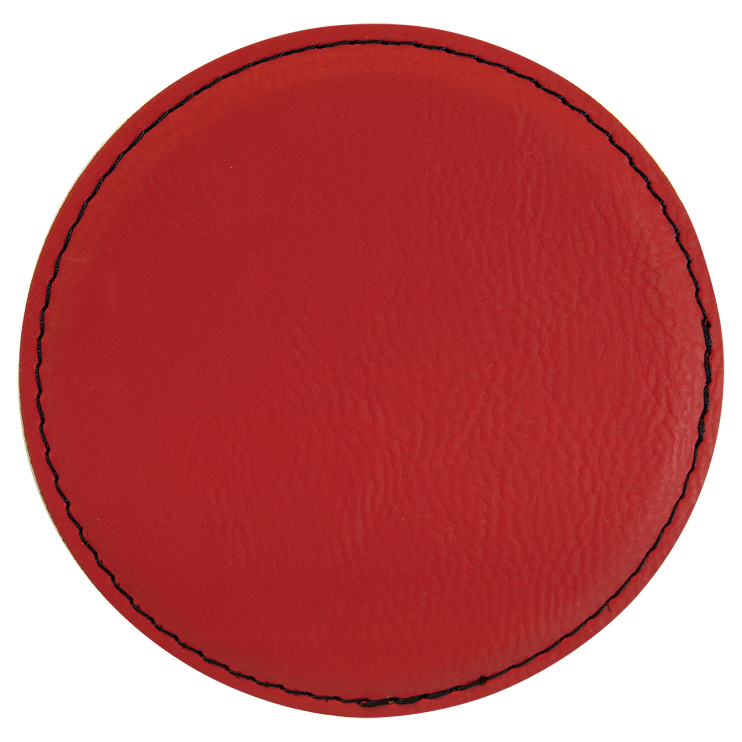 Round Leatherette Coaster