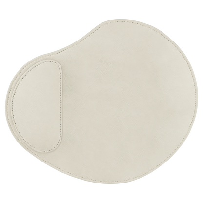 9" x 10 1/4" Laserable Leatherette Mouse Pad