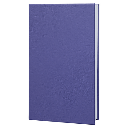 5 1/4" x 8 1/4" Laserable Leatherette Journal with Lined Notepad