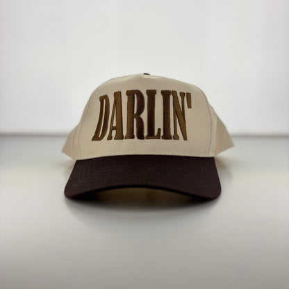 "Darlin" Two Tone Hat