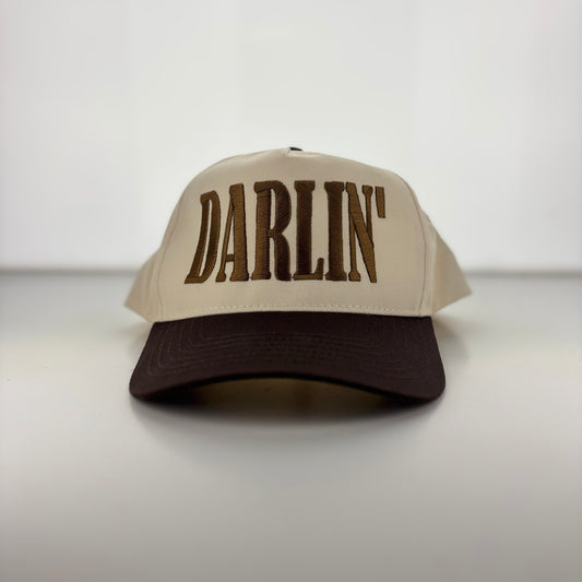 "Darlin" Two Tone Hat