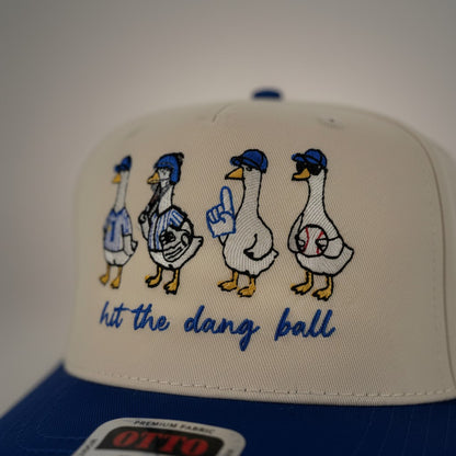 "Hit The Dang Ball" Two Tone Hat