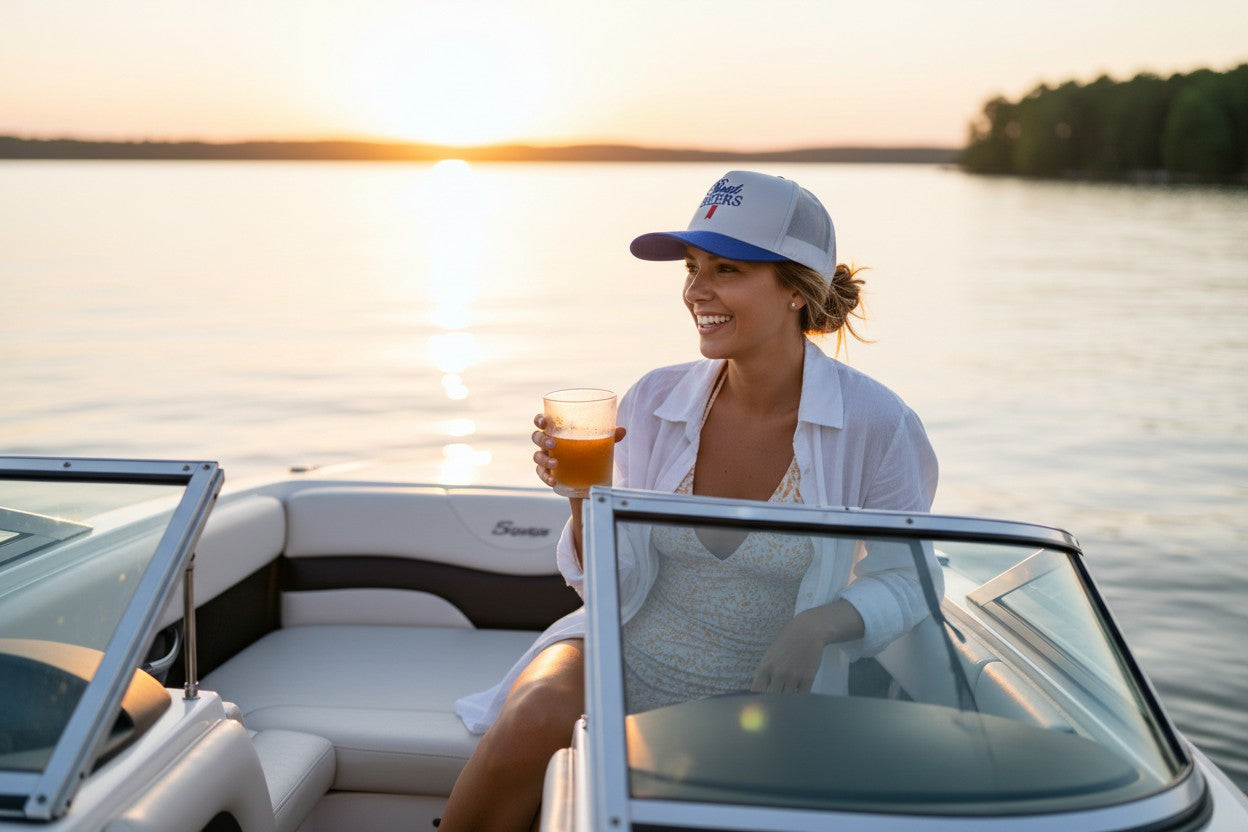 "Boat Beers" Two Tone Hat