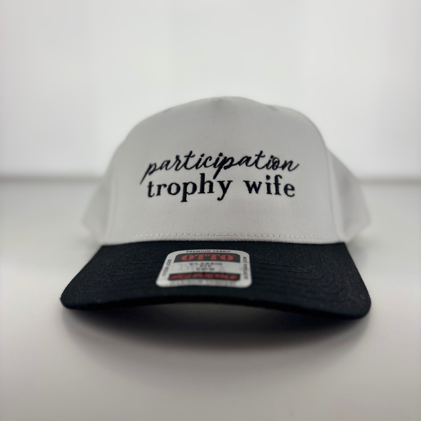 "Participation Trophy Wife" Two Tone Hat