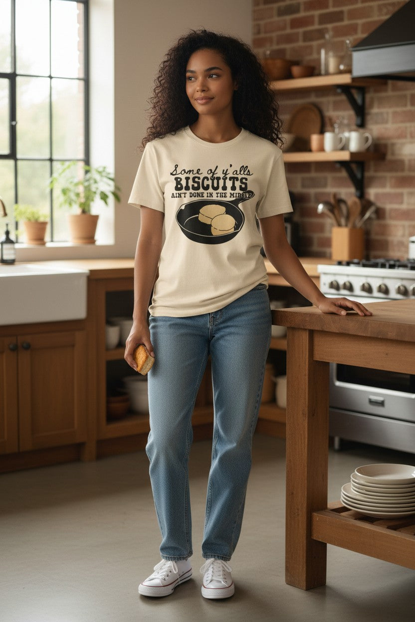 "Some of Y'alls Biscuits' Comfort Colors Shirt