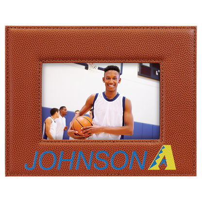 Basketball Leather picture frame