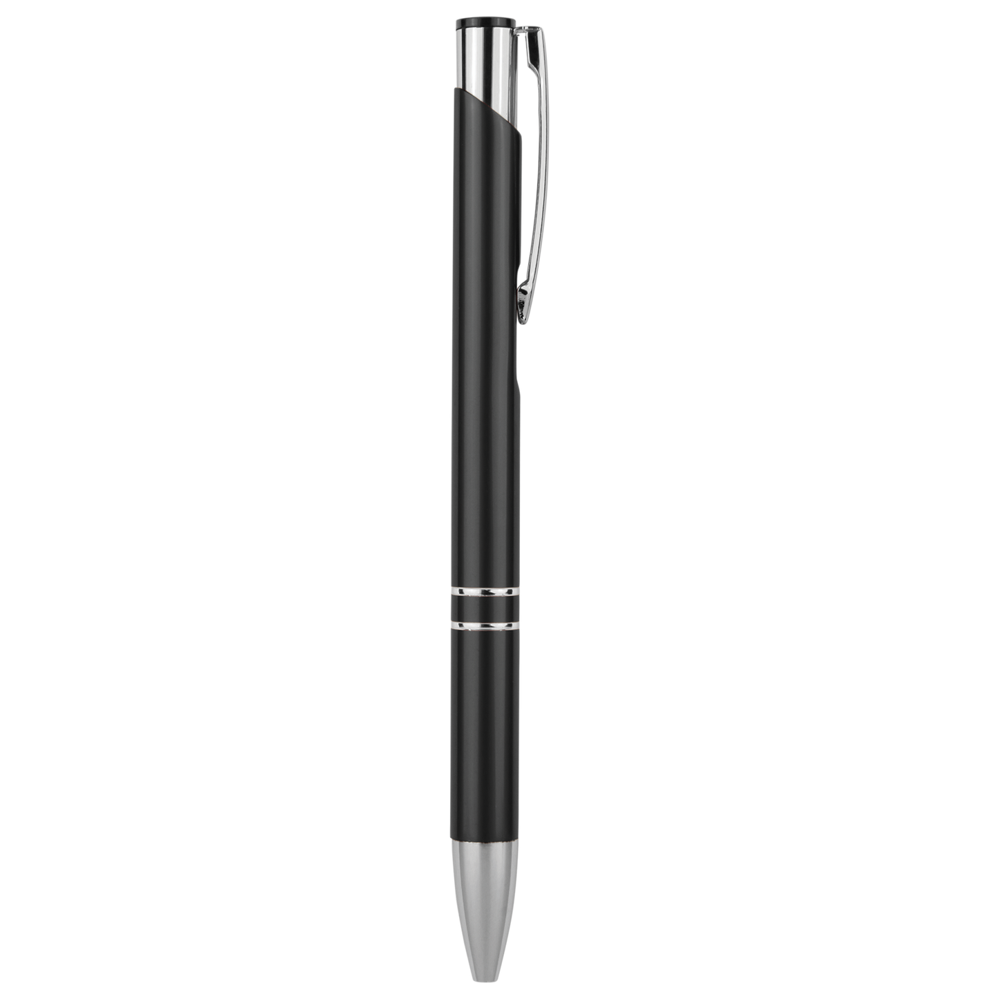 Silver Trim Laserable Pen