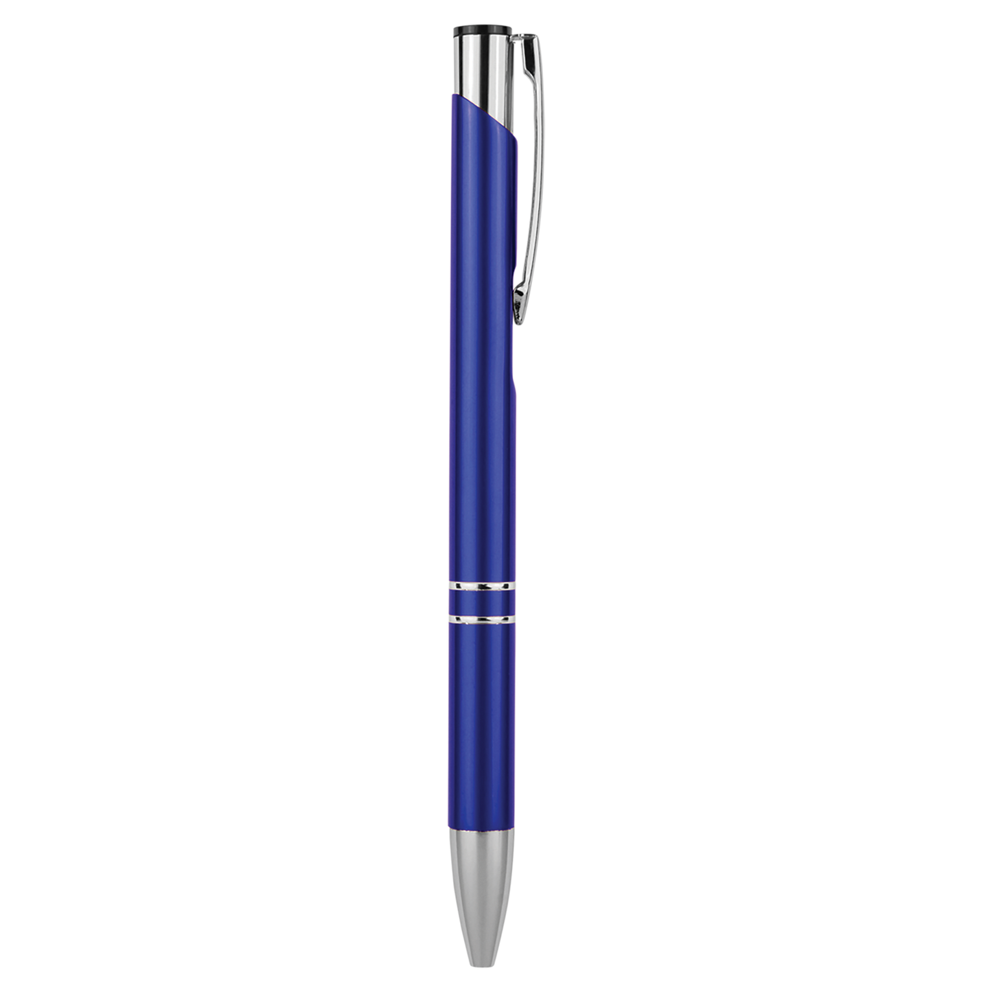 Silver Trim Laserable Pen