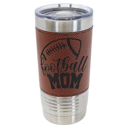 Polar Camel 20 oz. Football Tumbler with Slider Lid