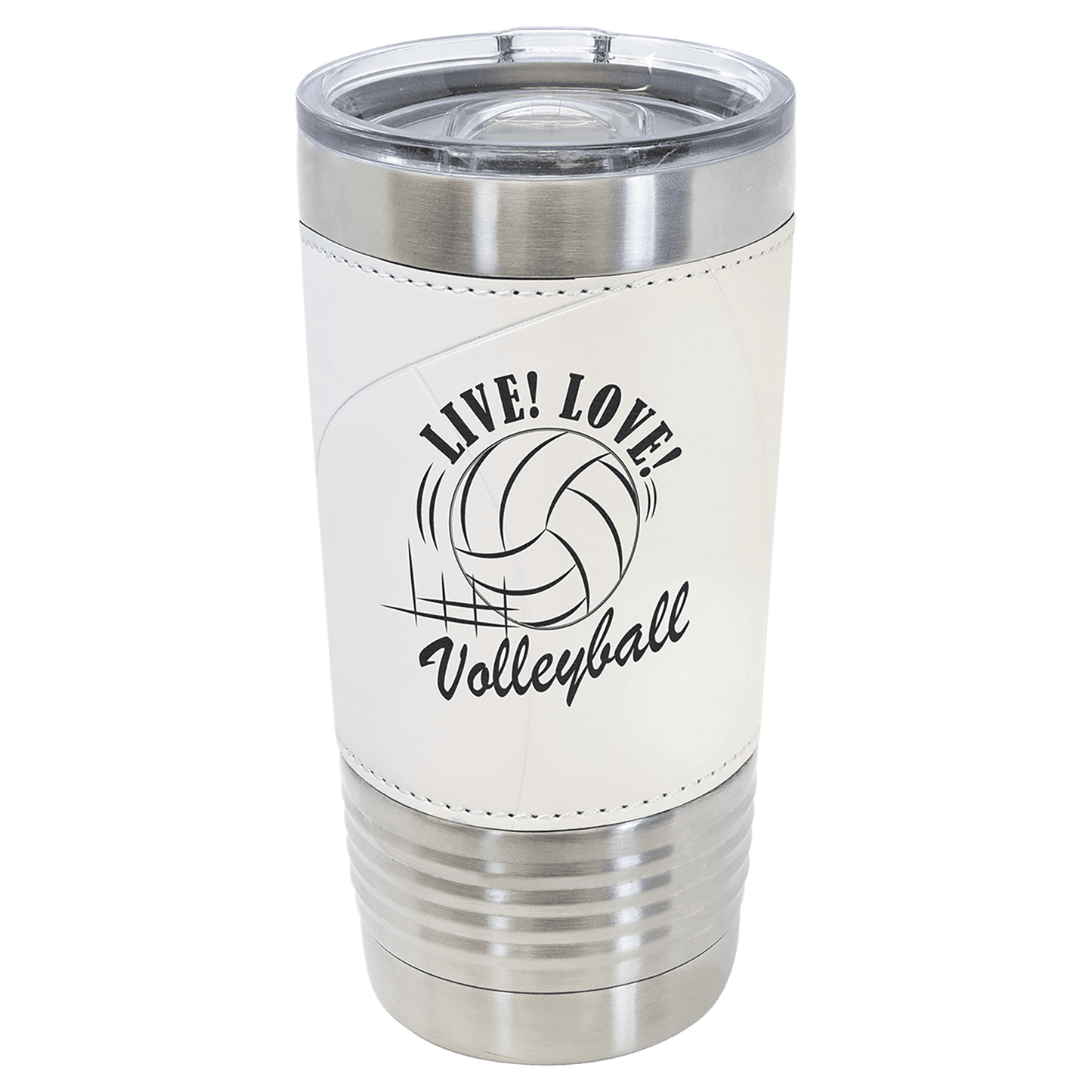 20 oz. Volleyball Tumbler with Slider Lid