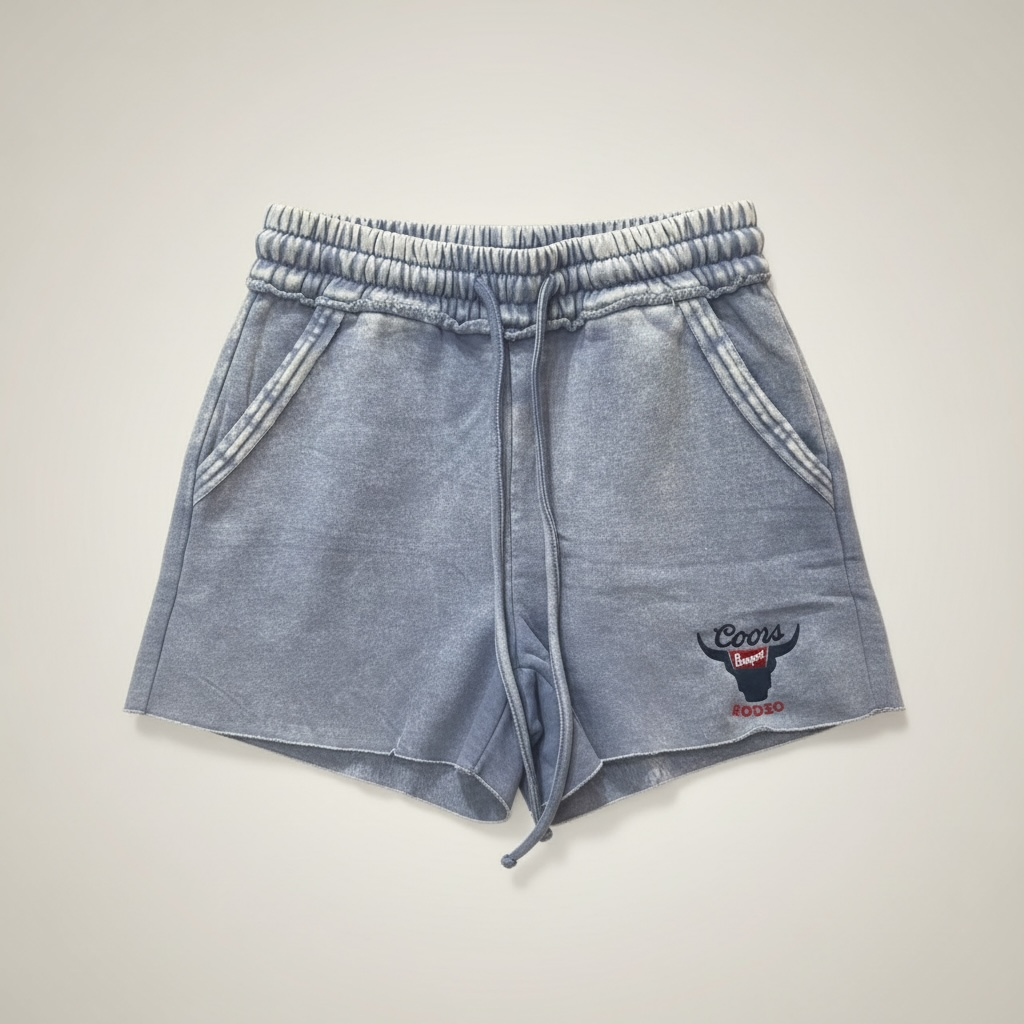 Rodeo Acid Wash Shorts