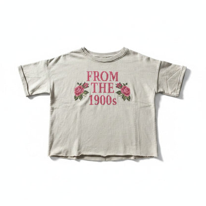"From the 1900s" Zenana Croptop