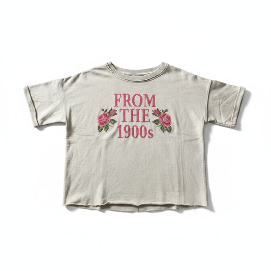"From the 1900s" Zenana Croptop