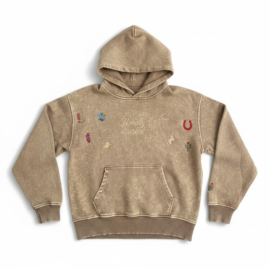 "Howdy Darlin" Zenana Hoodie
