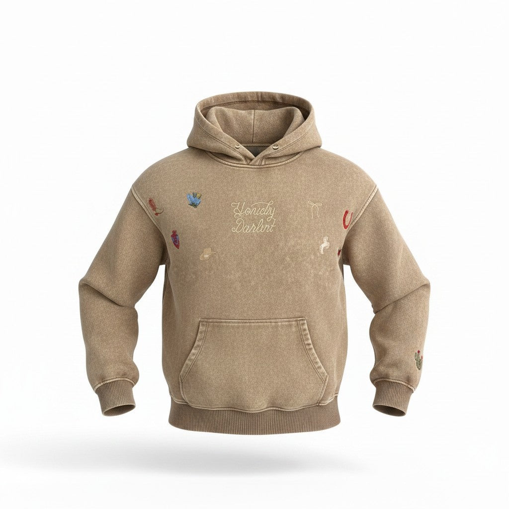 "Howdy Darlin" Zenana Hoodie