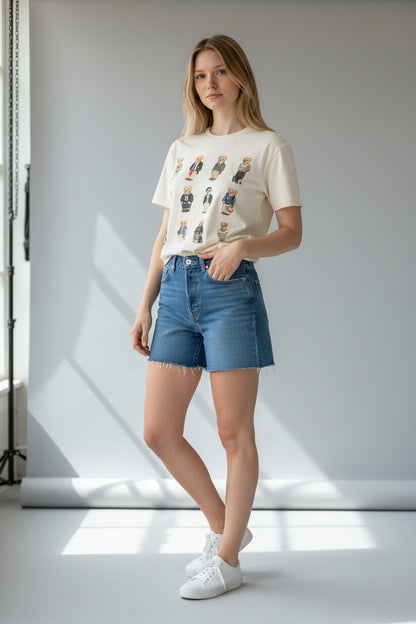 Bear Collage Tee
