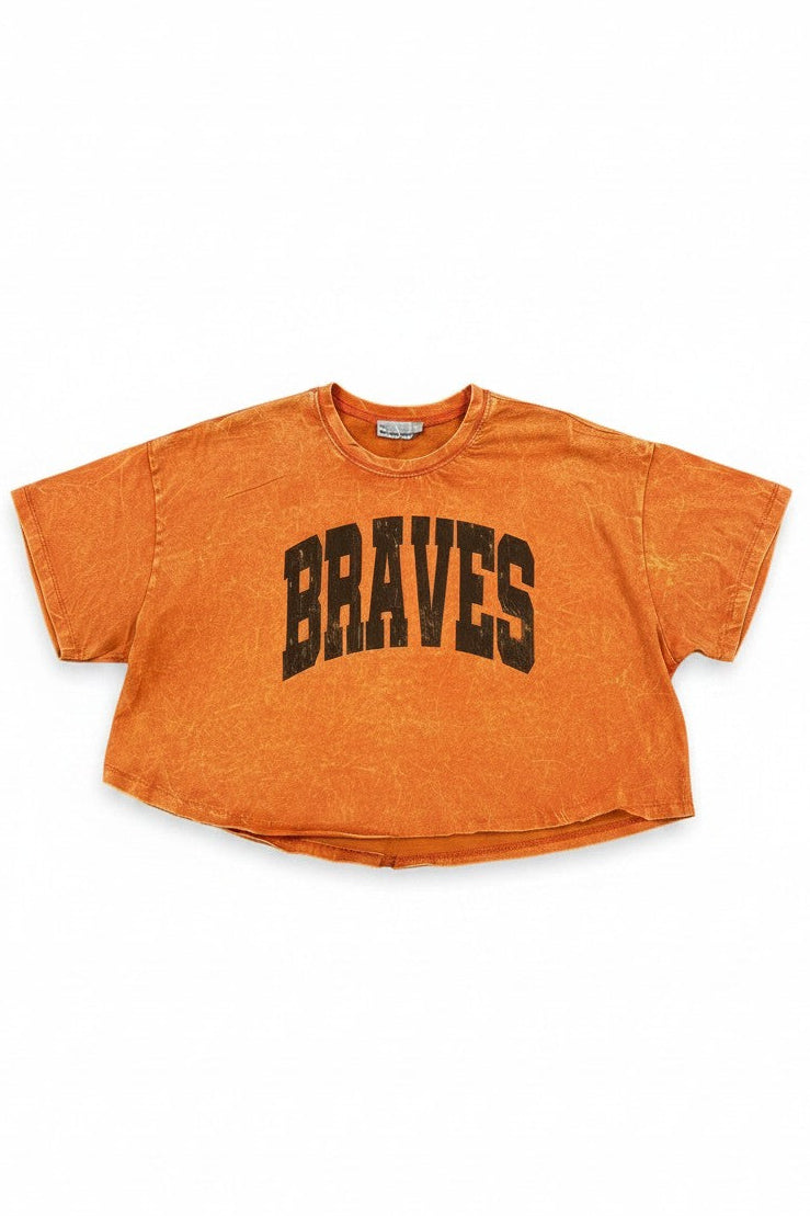 Braves Cropped Tee