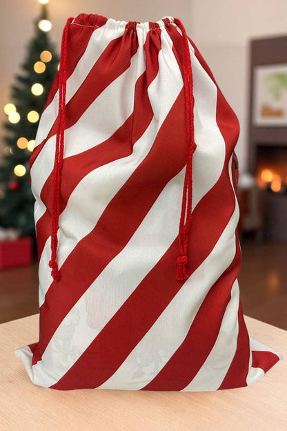 19" X 27"North Pole Mail Service printed Christmas sack.. SC-17