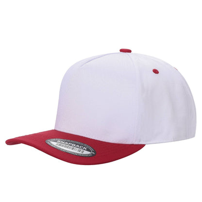 TC2>2 Tone Blank 5Panel Mid Provile Baseball Cap