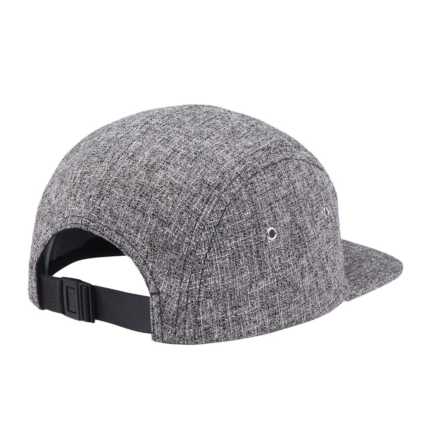 HatPhile Urban Weave 5-Panel Hat – Modern Minimalist Texture for Everyday Streetwear