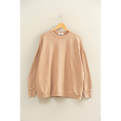 Oversized Crew Neck Sweatshirt