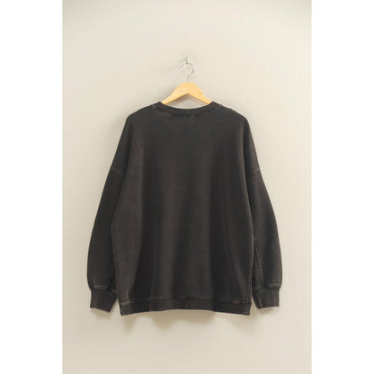 Oversized Crew Neck Sweatshirt