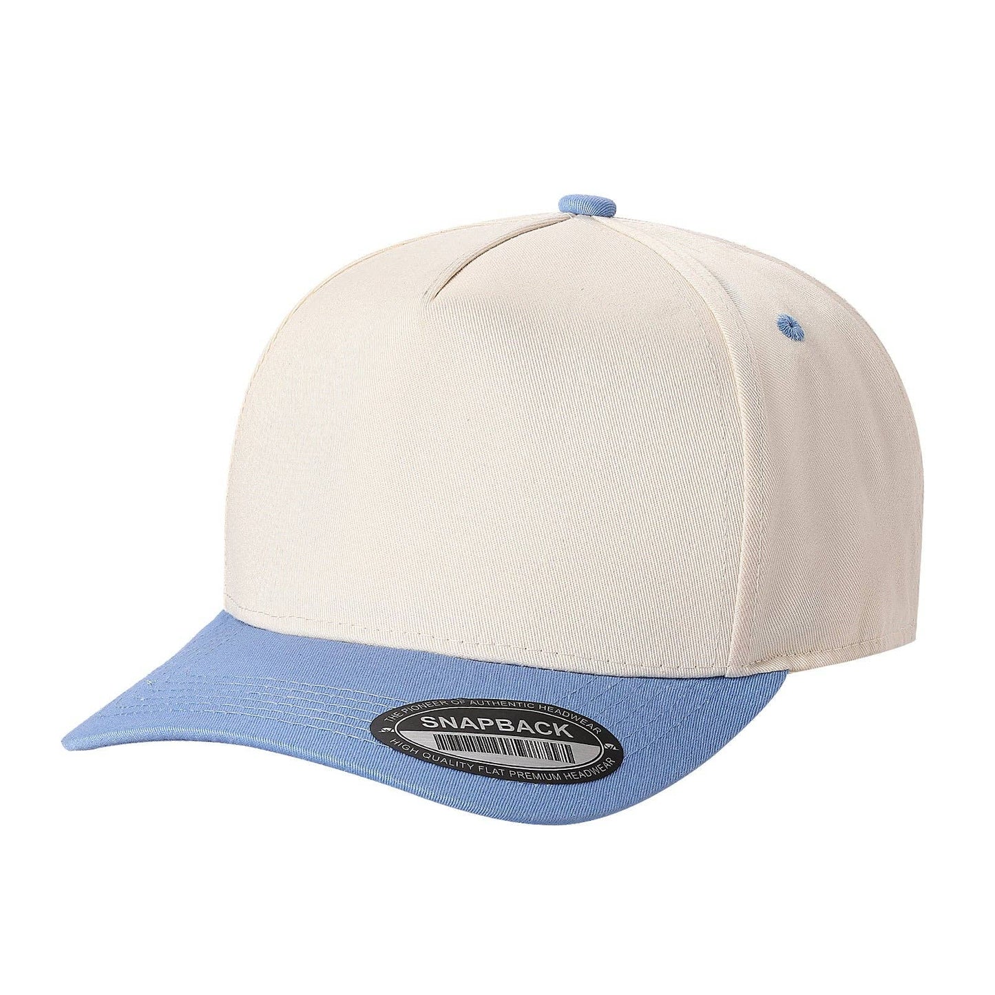 TC2>2 Tone Blank 5Panel Mid Provile Baseball Cap