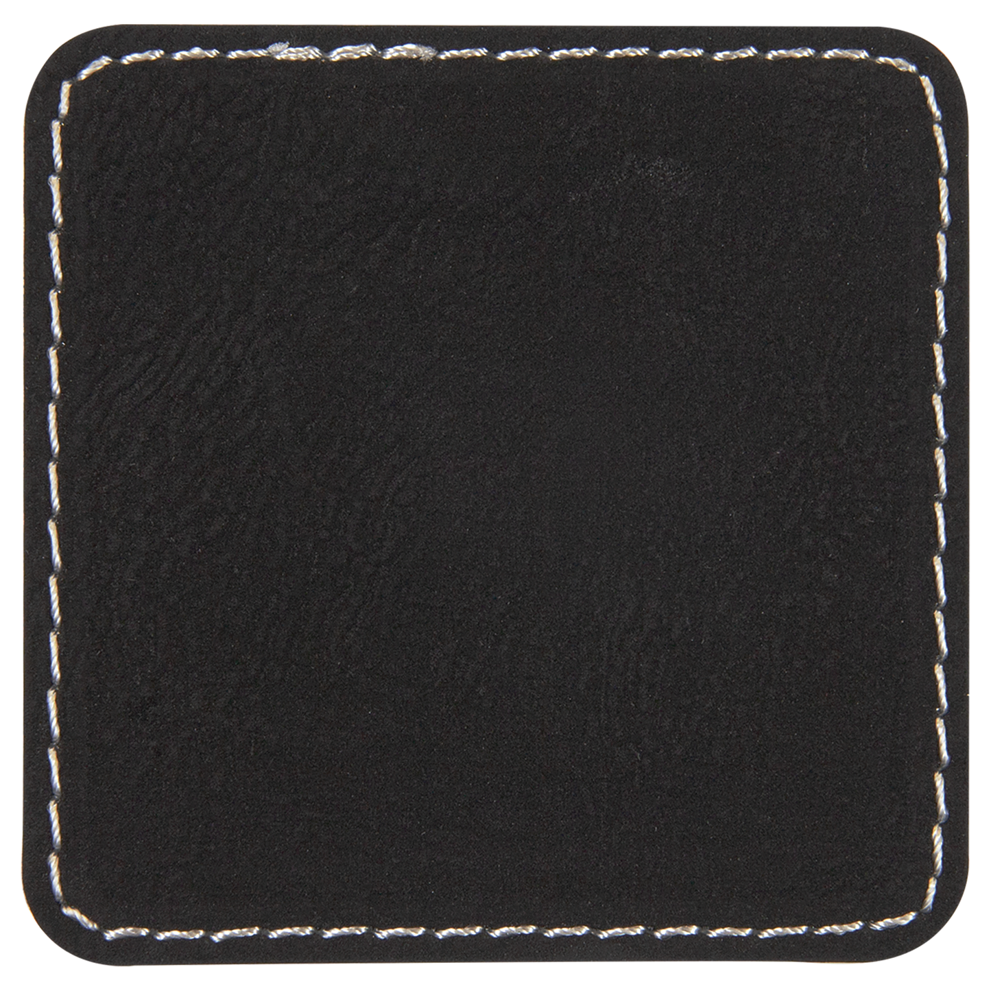 2.5"x2.5" Square Leather Printed Patch