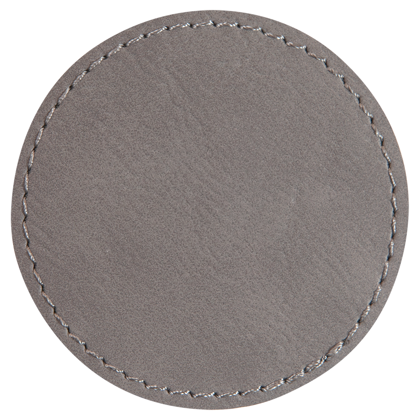Printed 3" Circle Leather Patch